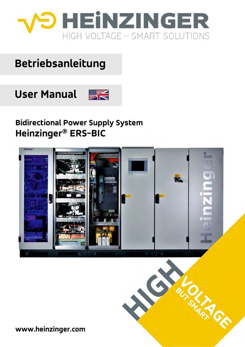 heinzinger ERS-BIC User manual