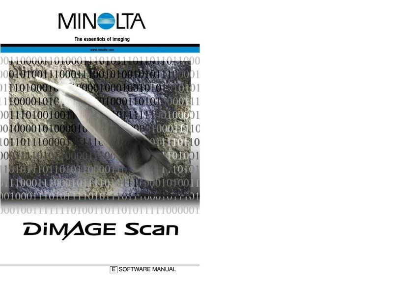 Minolta Dimage Scan Multi Software manual