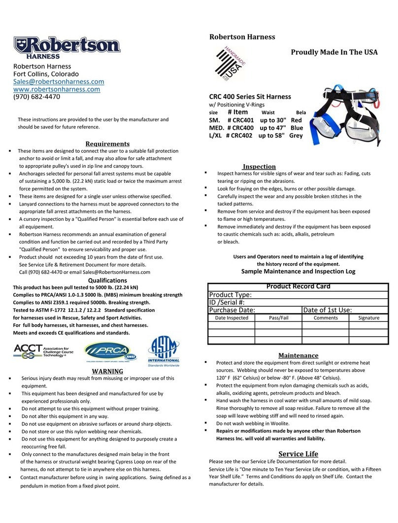 Robertson CRC 400 Series User manual