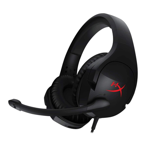 HyperX Cloud Stinger User manual