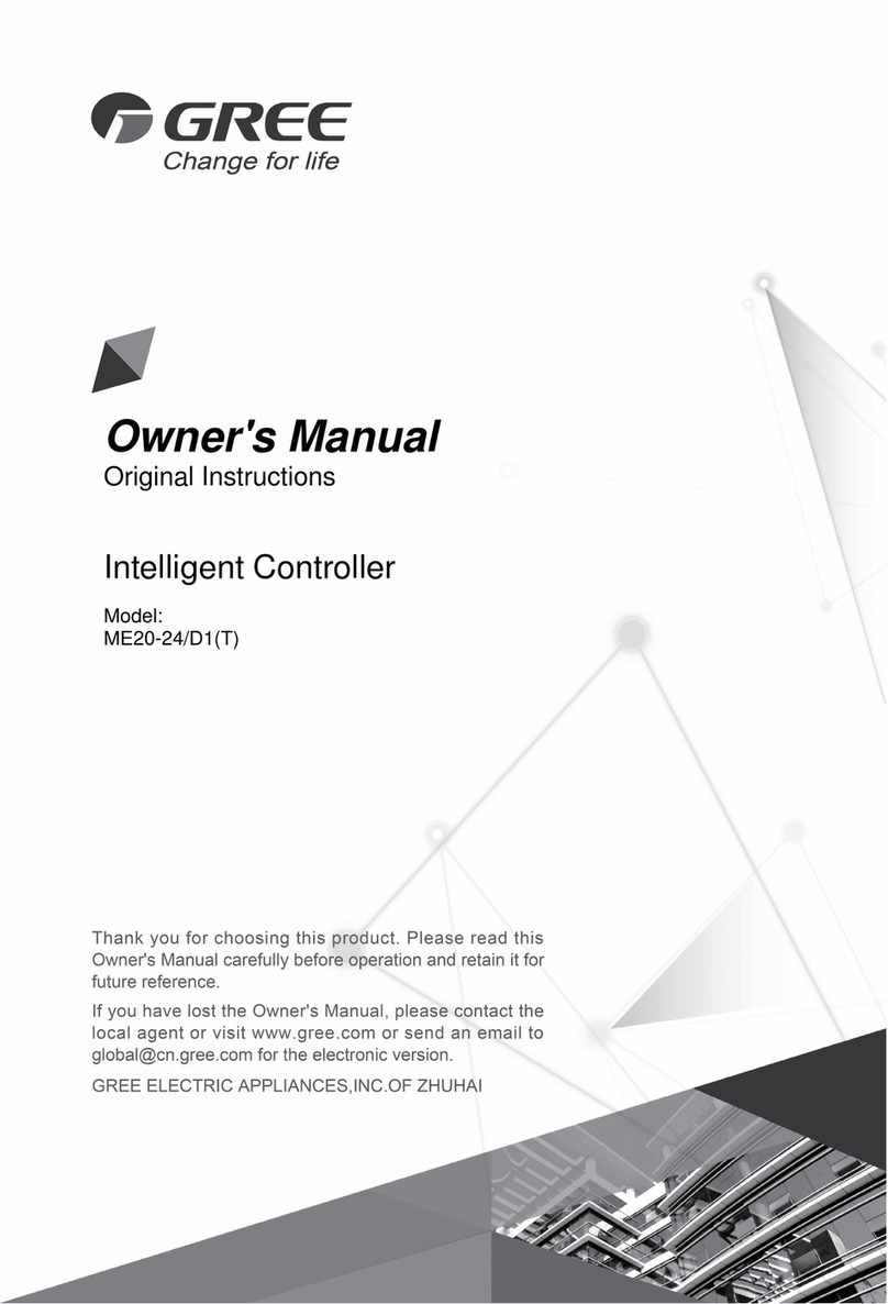 Gree ME20-24/D1(T) User manual