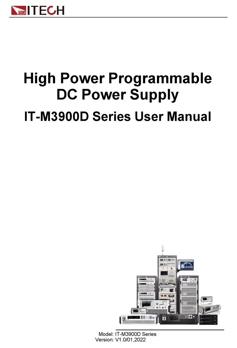 I-Tech IT-M3900D Series User manual