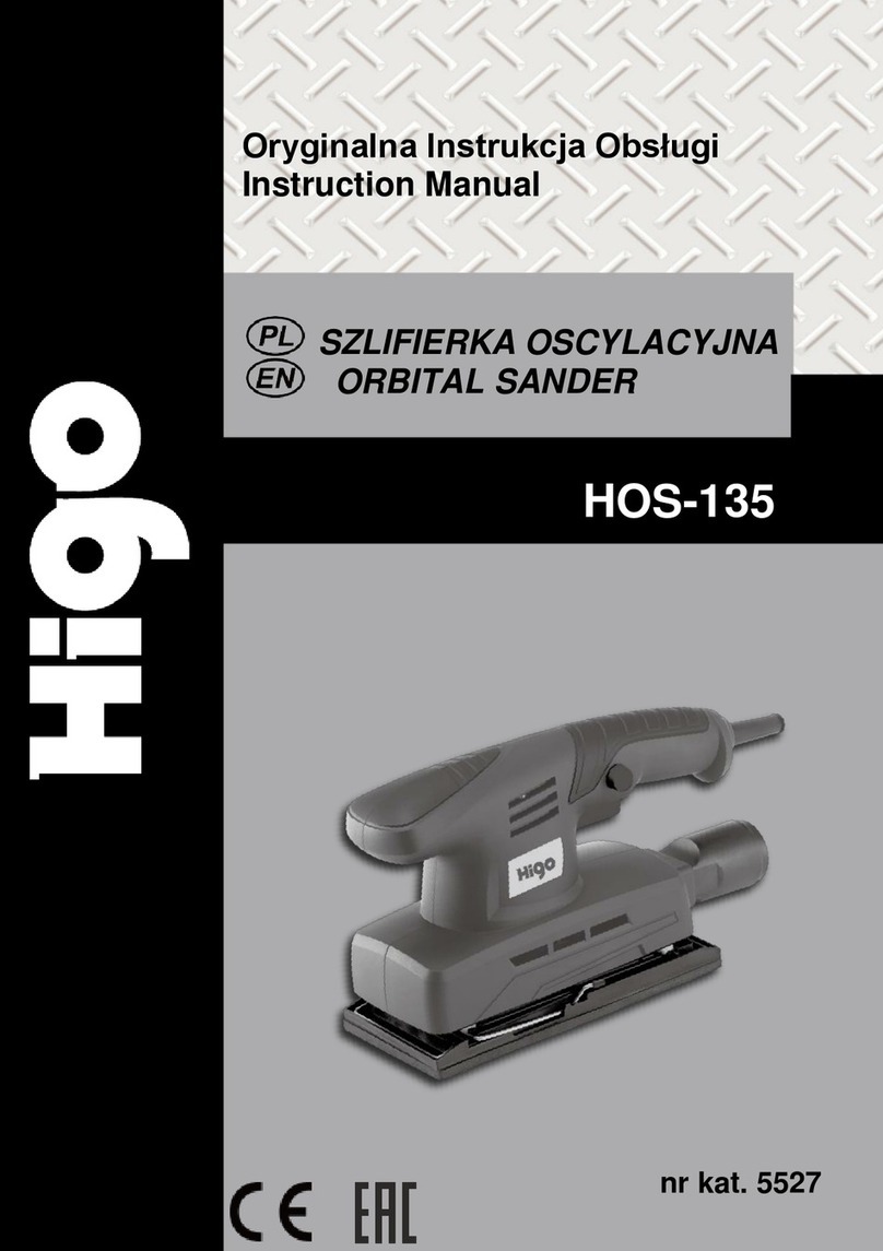 Higo HOS-135 instruction manual