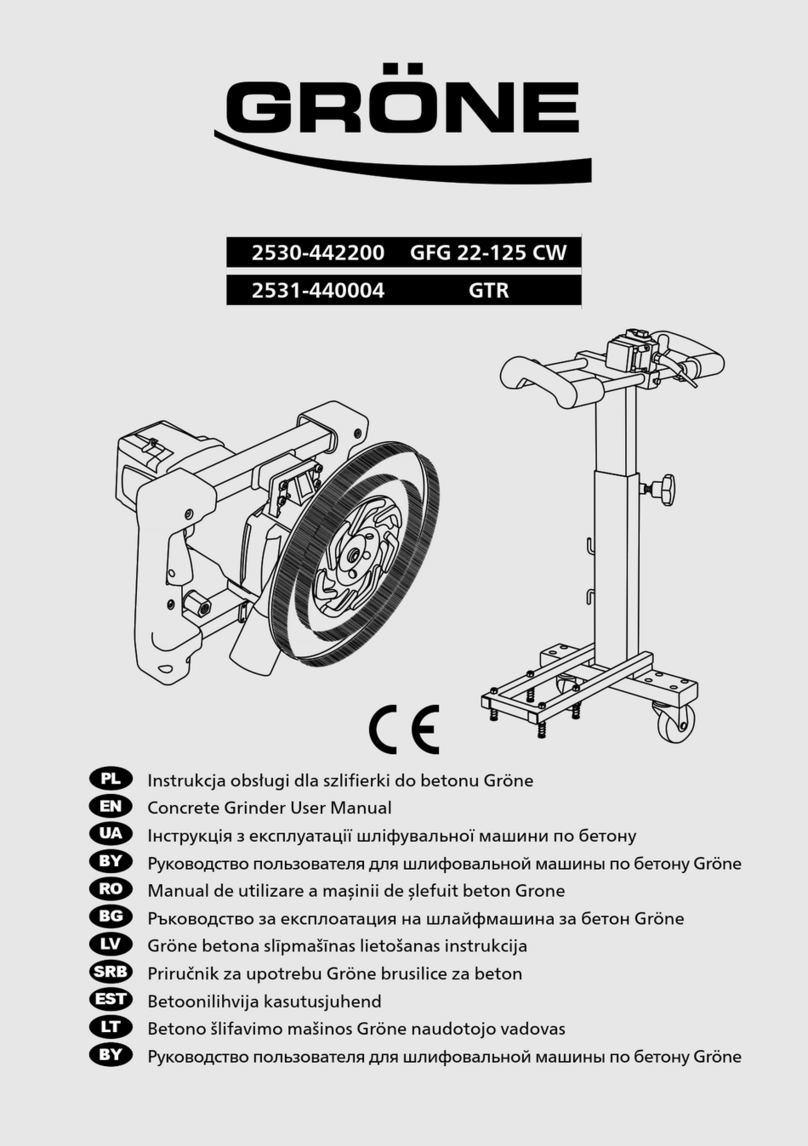 Gröne GFG 22-125 CW user manual