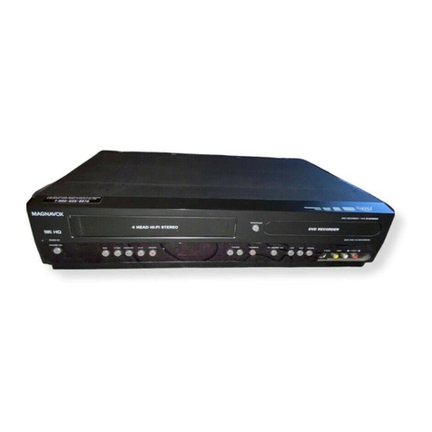 Magnavox ZV450MW8 - DVD Recorder And VCR Combo User manual