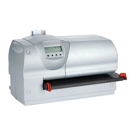 Reiner 880 User manual
