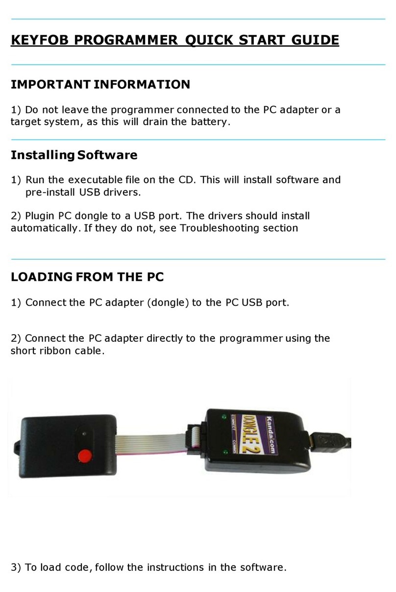 KANDA KEYFOB quick start guide