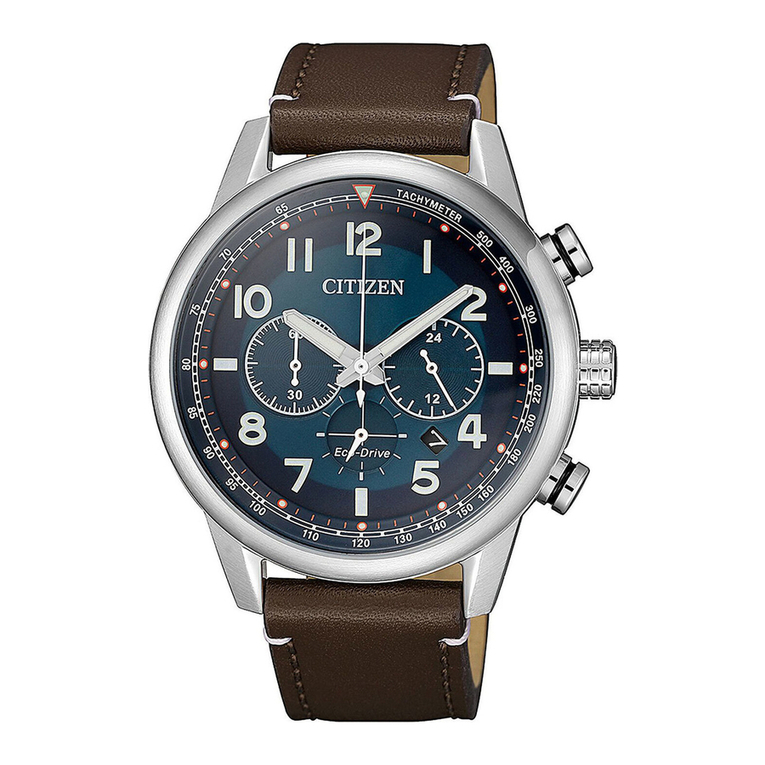 Citizen Eco-Drive manual