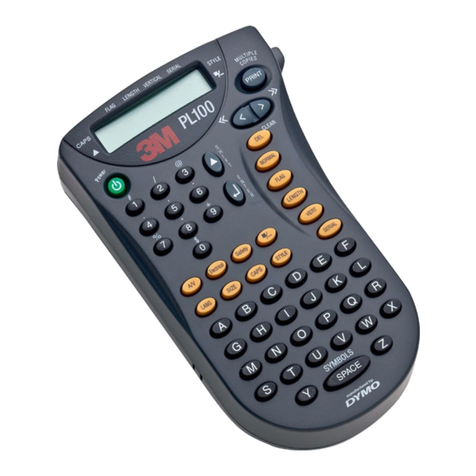 3M PL100 User manual
