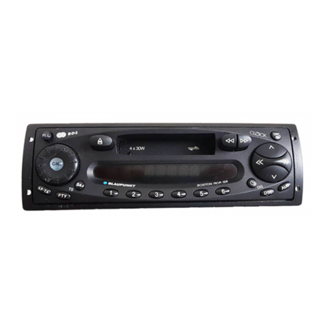 Blaupunkt Boston RCR 128 Service manual