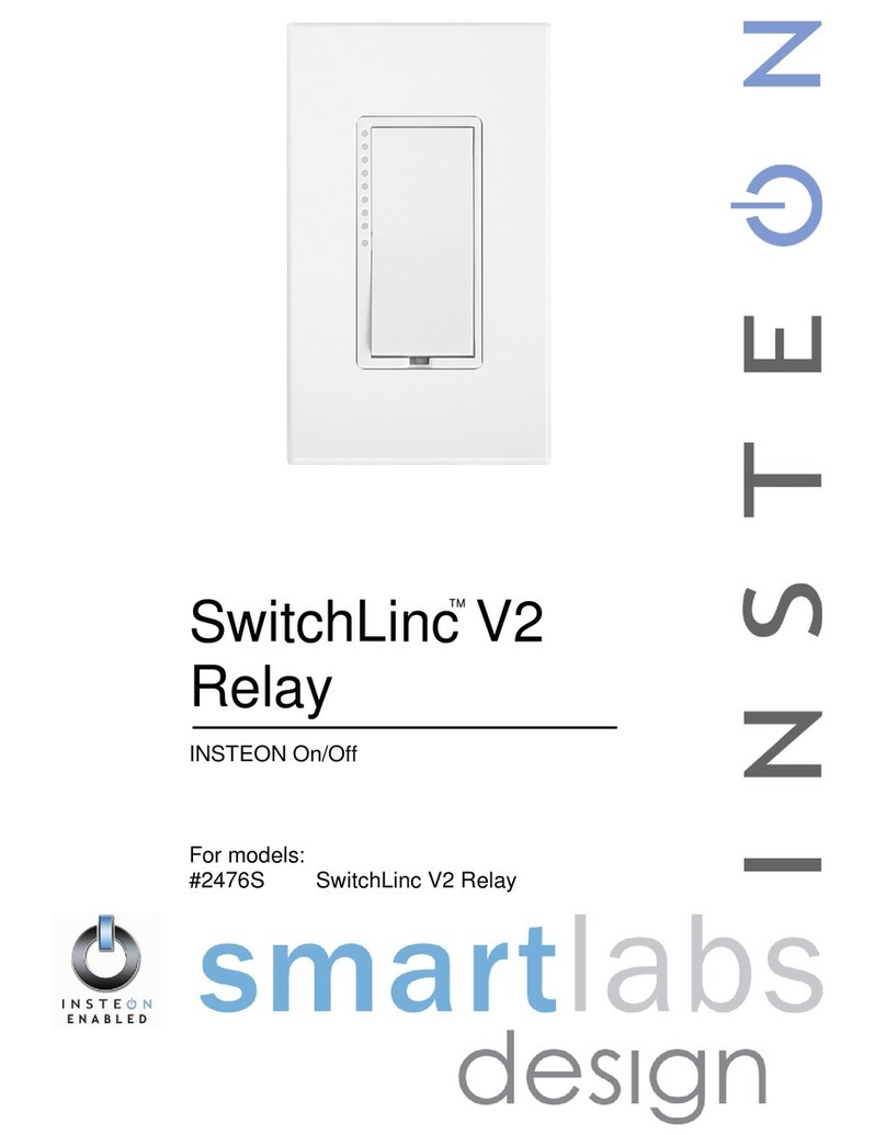 SmartLabs INSTEON SwitchLinc V2 User manual