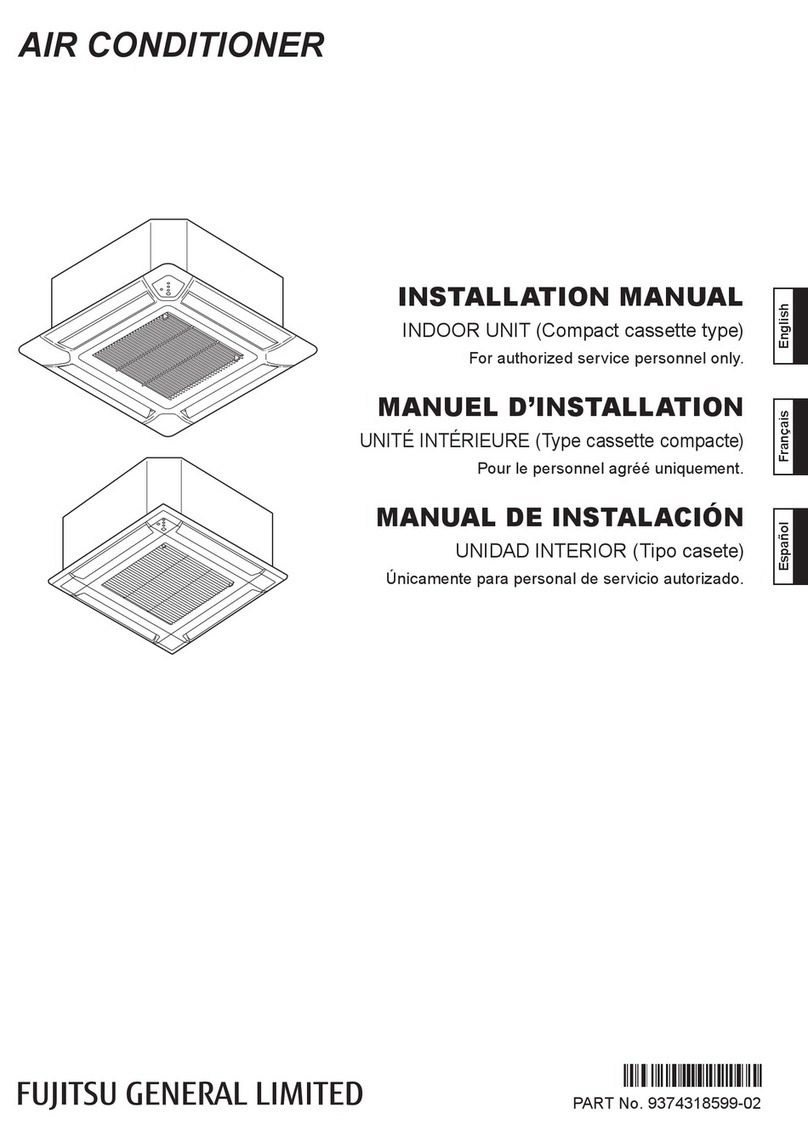 Fujitsu AirStage AU7 User manual