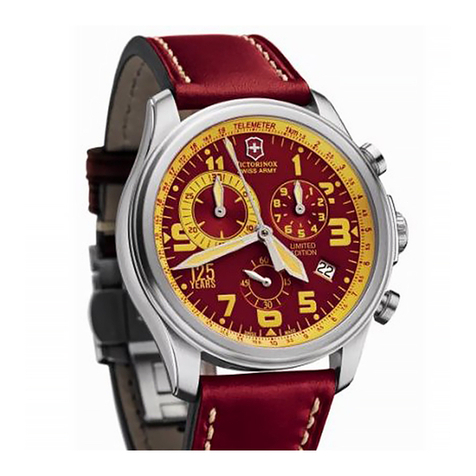 Victorinox ETA 251.262 User manual Victorinox ETA 251.262 User manual