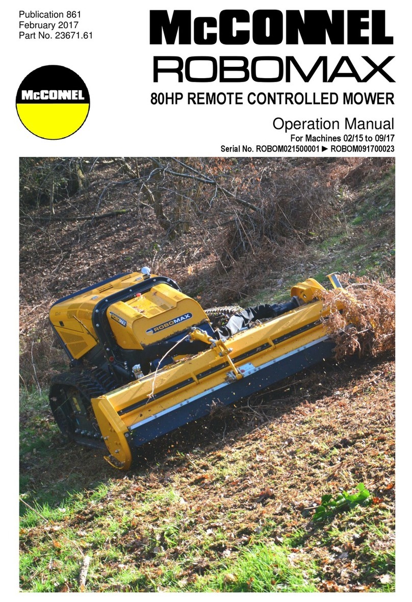McConnel ROBOMAX Operation manual