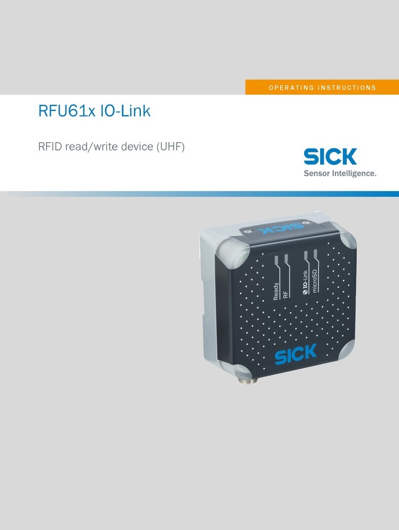 SICK RFU61 Series operating instructions