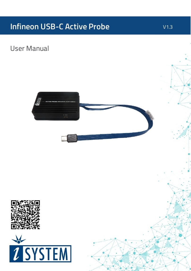 iSystem Infineon AGBT USB-C Active Probe user manual iSystem Infineon AGBT USB-C Active Probe user manual