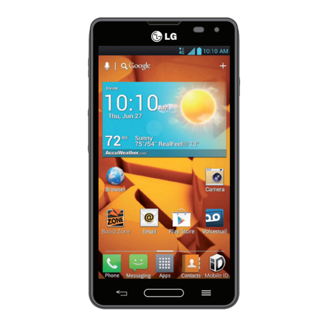 LG Optimus F7 User manual