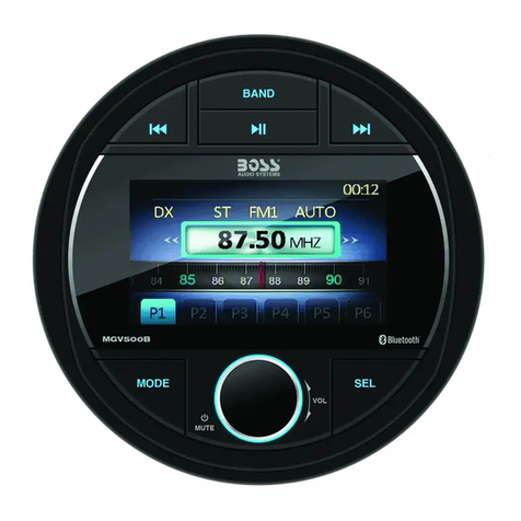 Boss Audio Systems MGV500B User manual