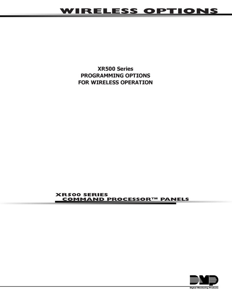 DMP Electronics XR500 SERIES User manual