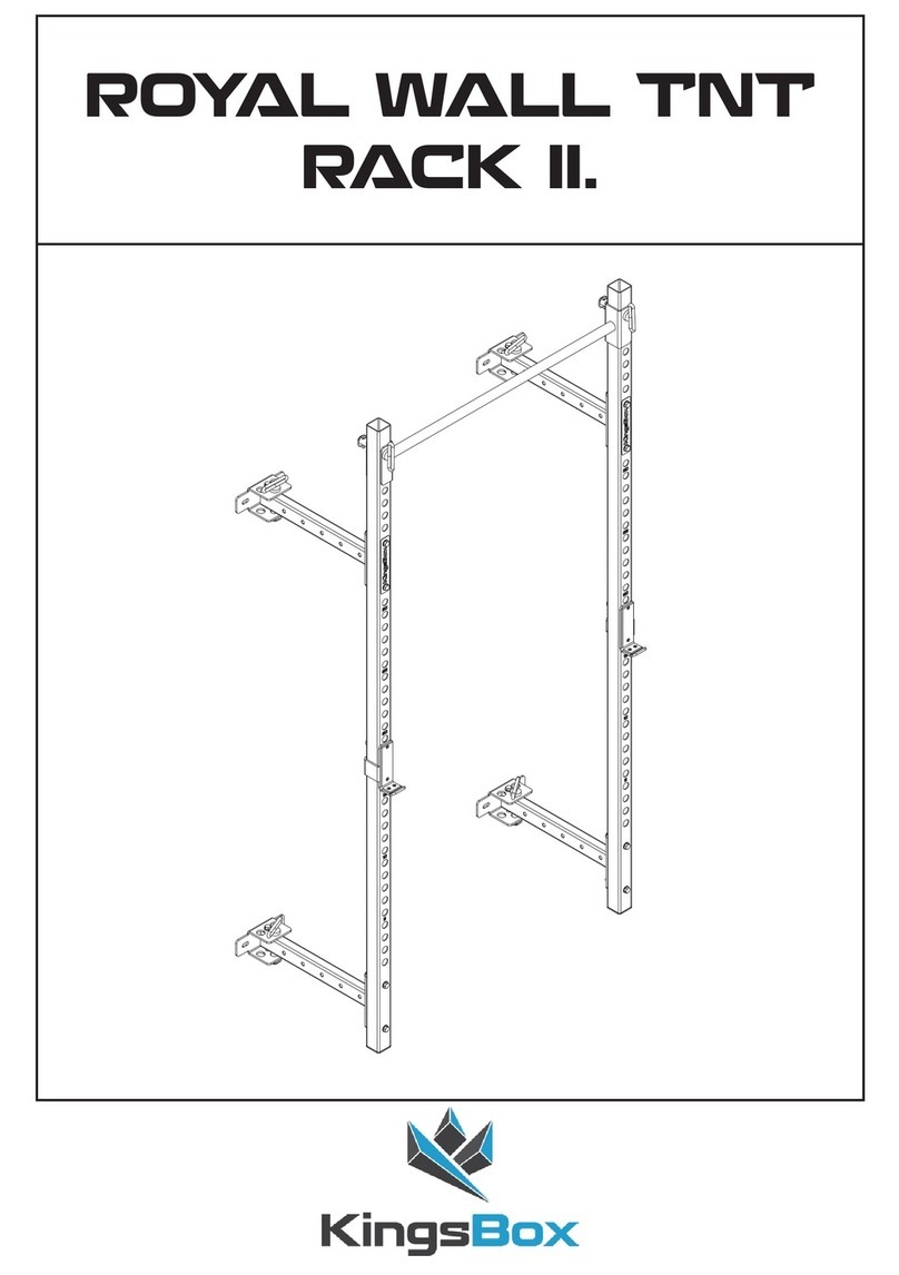 KingsBox ROYAL WALL TNT RACK II manual
