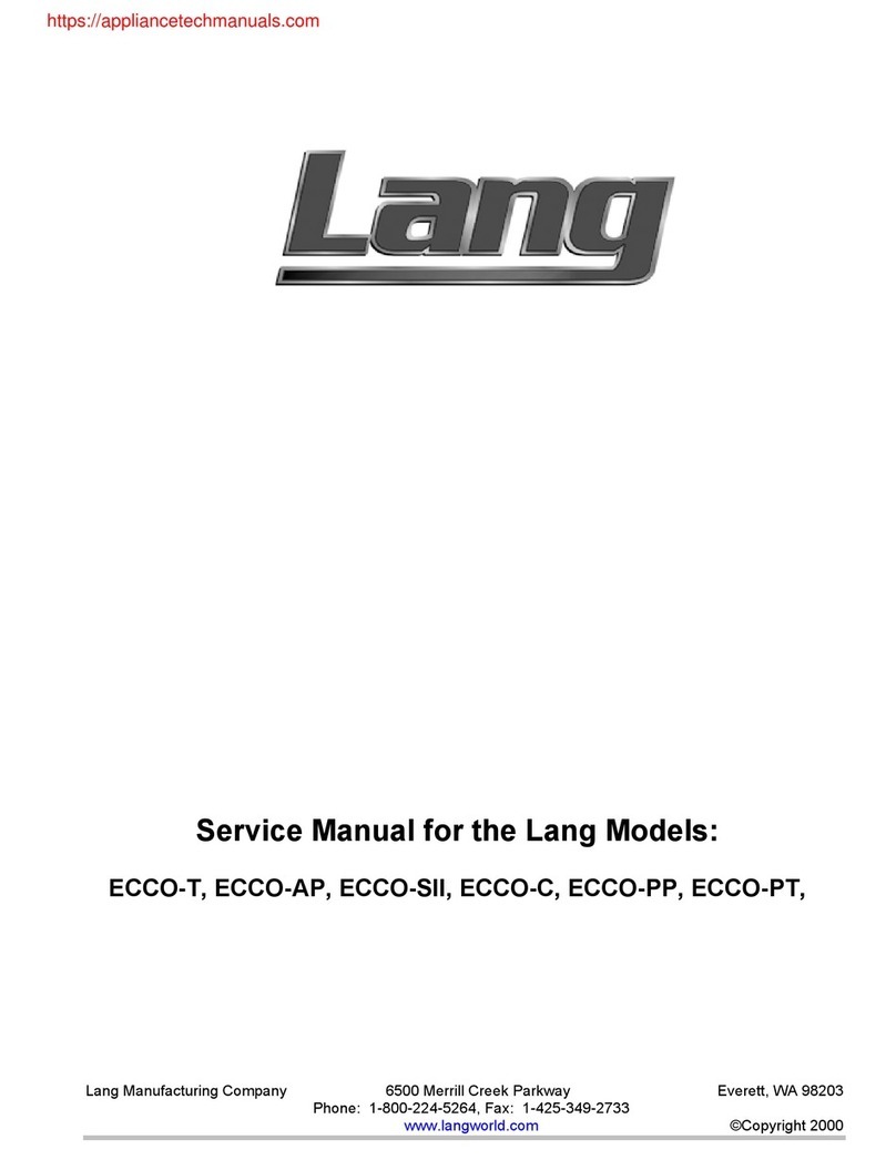 Lang ECCO-T Service manual
