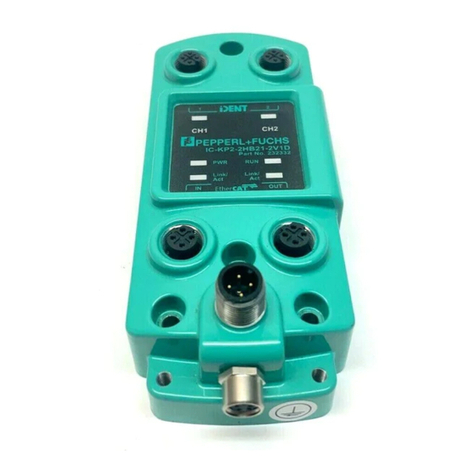 Pepperl+Fuchs IC-KP2-2HB17-2V1D User manual Pepperl+Fuchs IC-KP2-2HB17-2V1D User manual