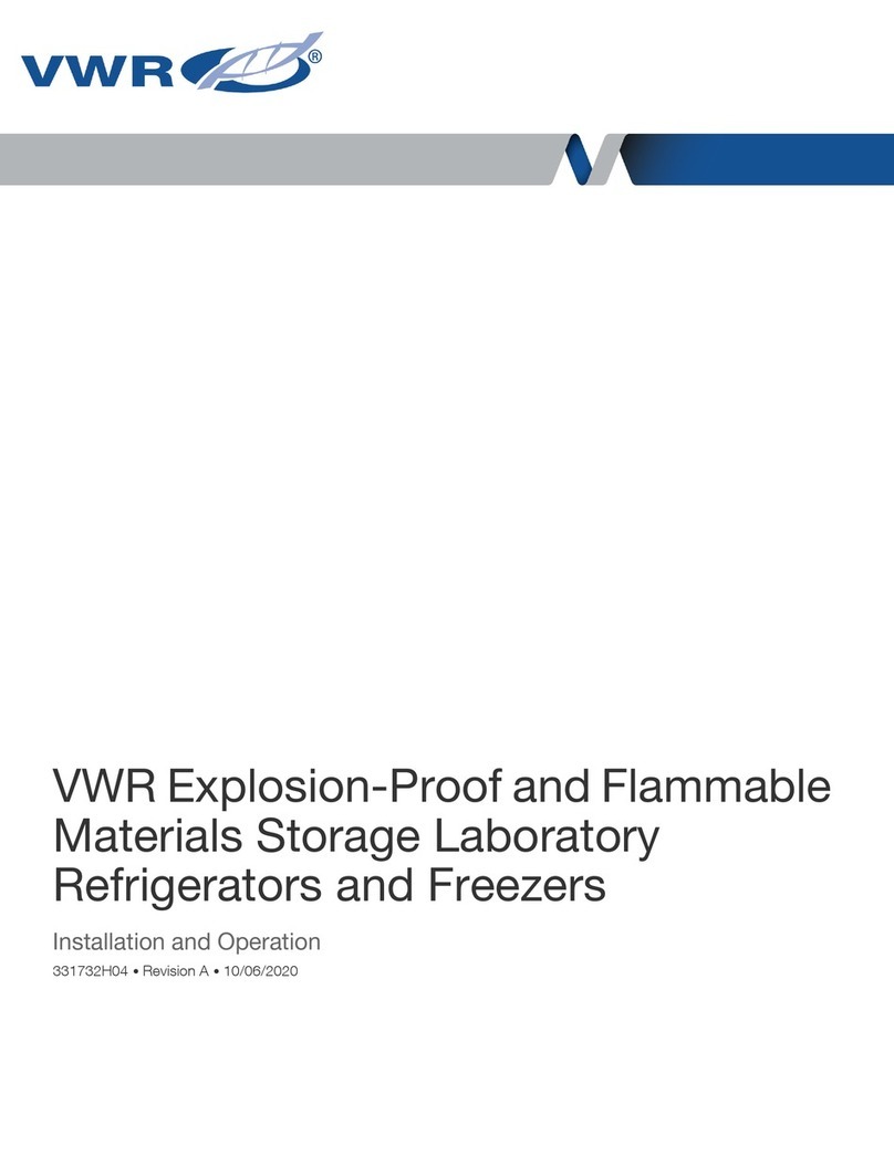 VWR VWH07CESA User manual