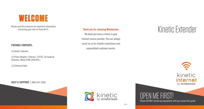 WINDSTREAM Kinetic Extender installation guide