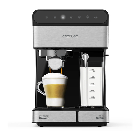 cecotec Cumbia POWER INSTANT-CCINO 20 TOUCH WHITE instruction manual