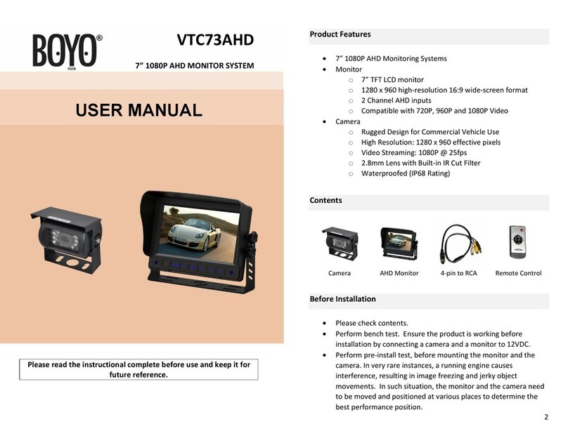 Boyo VTC73AHD user manual