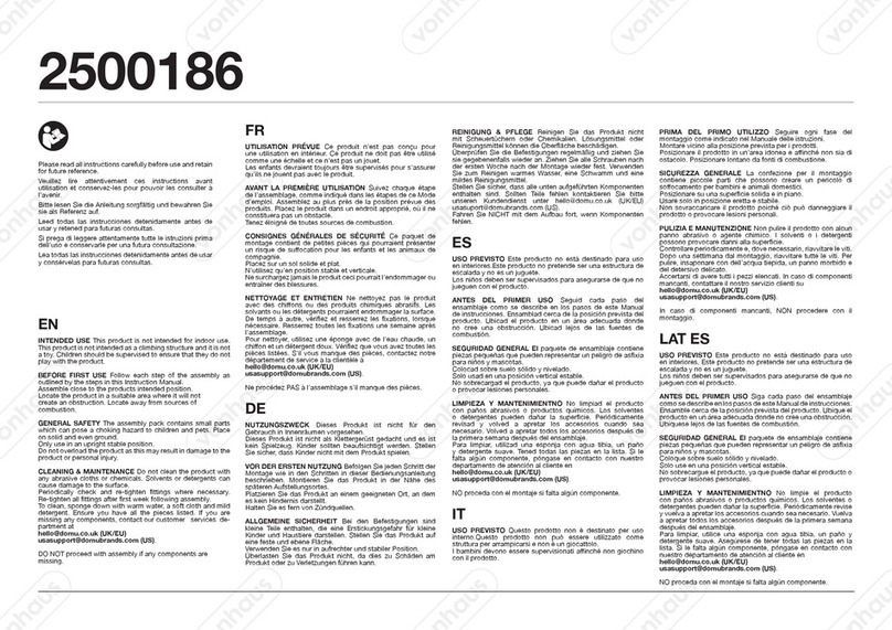 VonHaus 2500186 quick start guide