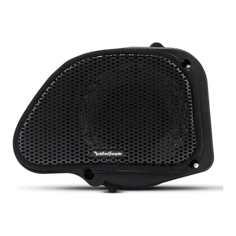 Rockford Fosgate TMS6RG manual