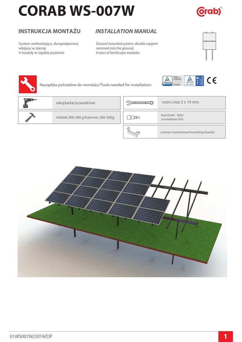 CORAB WS-007W User manual