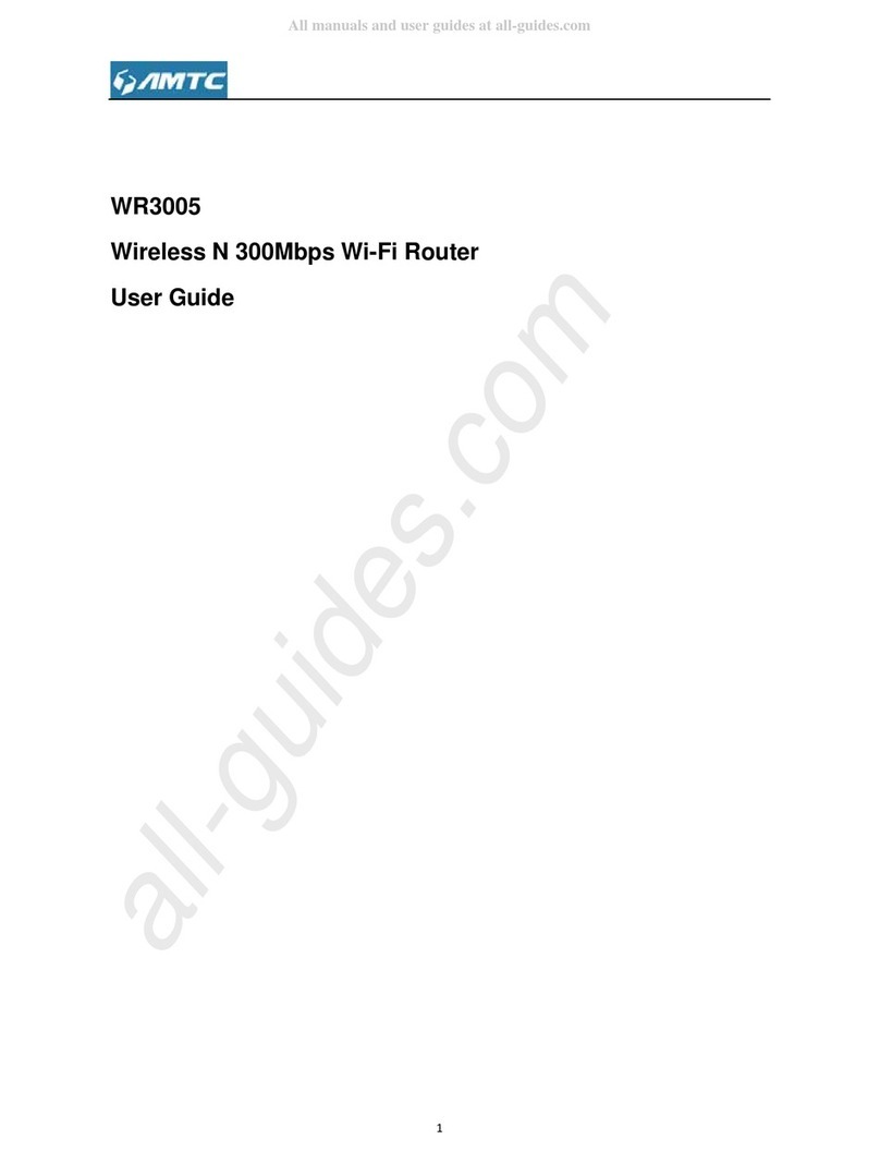 AMTC WR3005 user guide