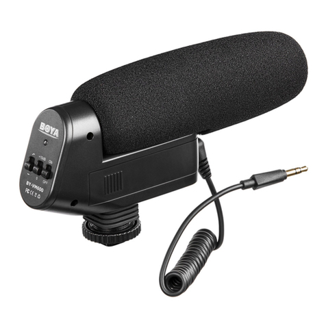 Boya BY-VM600 User manual
