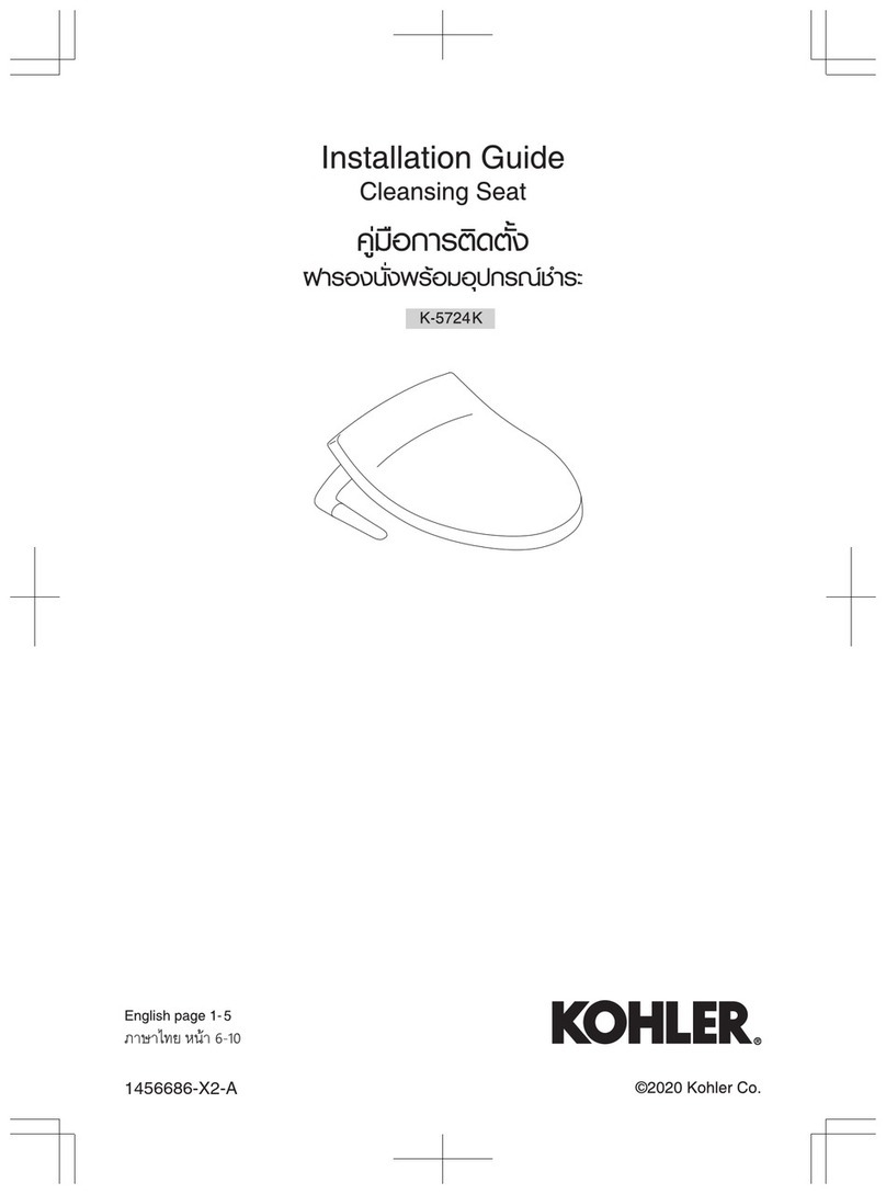 Kohler K-5724K User manual