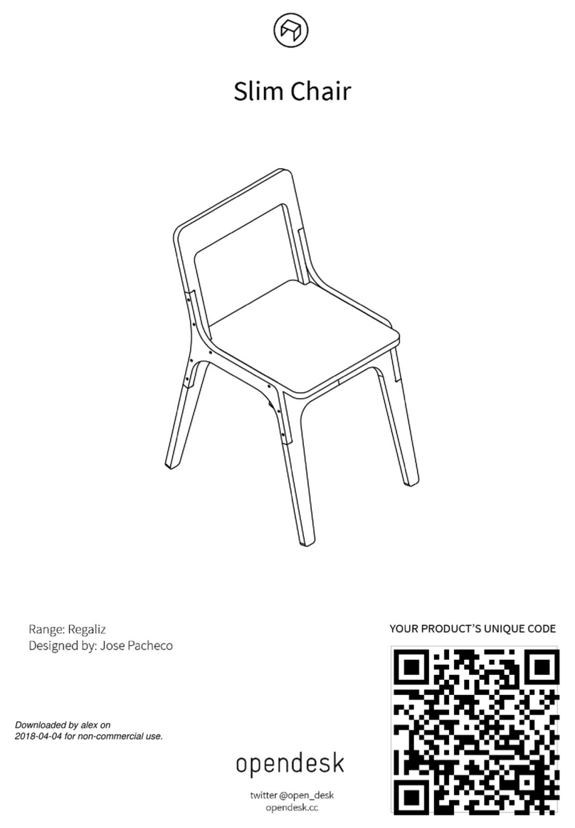 Opendesk.ch Slim Chair Assembly instructions