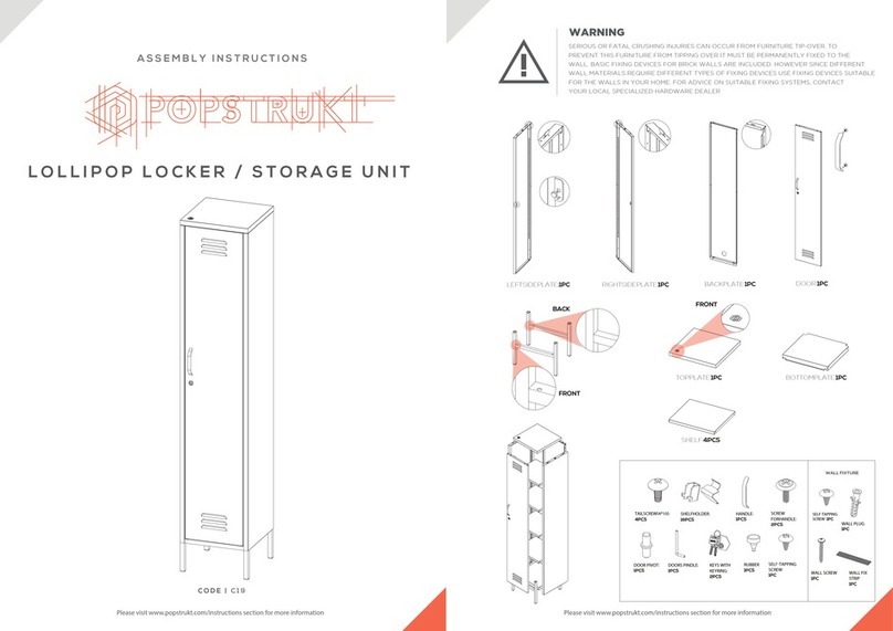 popstrukt LOLLIPOP Assembly instructions