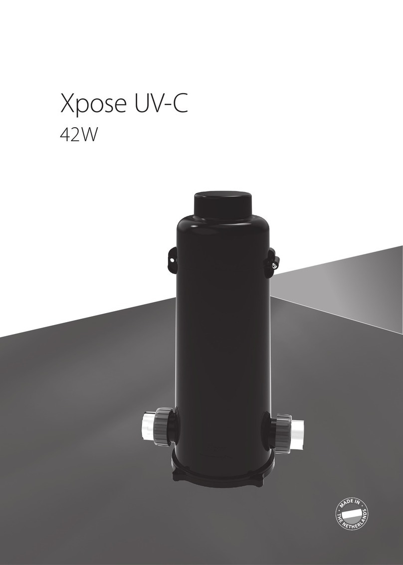 Blue Lagoon Xpose UV-C manual