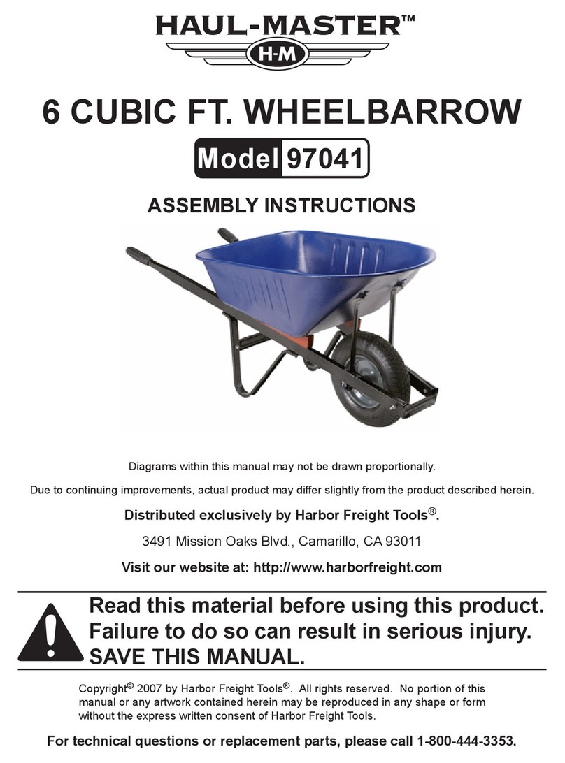 HAUL MASTER 97041 Assembly instructions