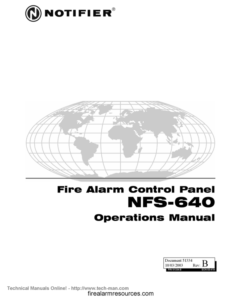 Notifier NFS-640 User manual