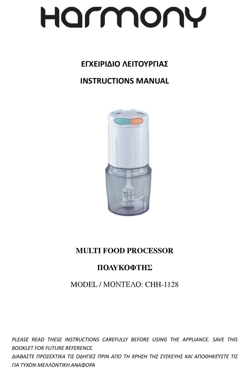 Harmony CHH-1128 instruction manual