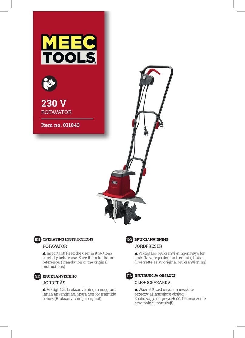 Meec tools 011043 operating instructions