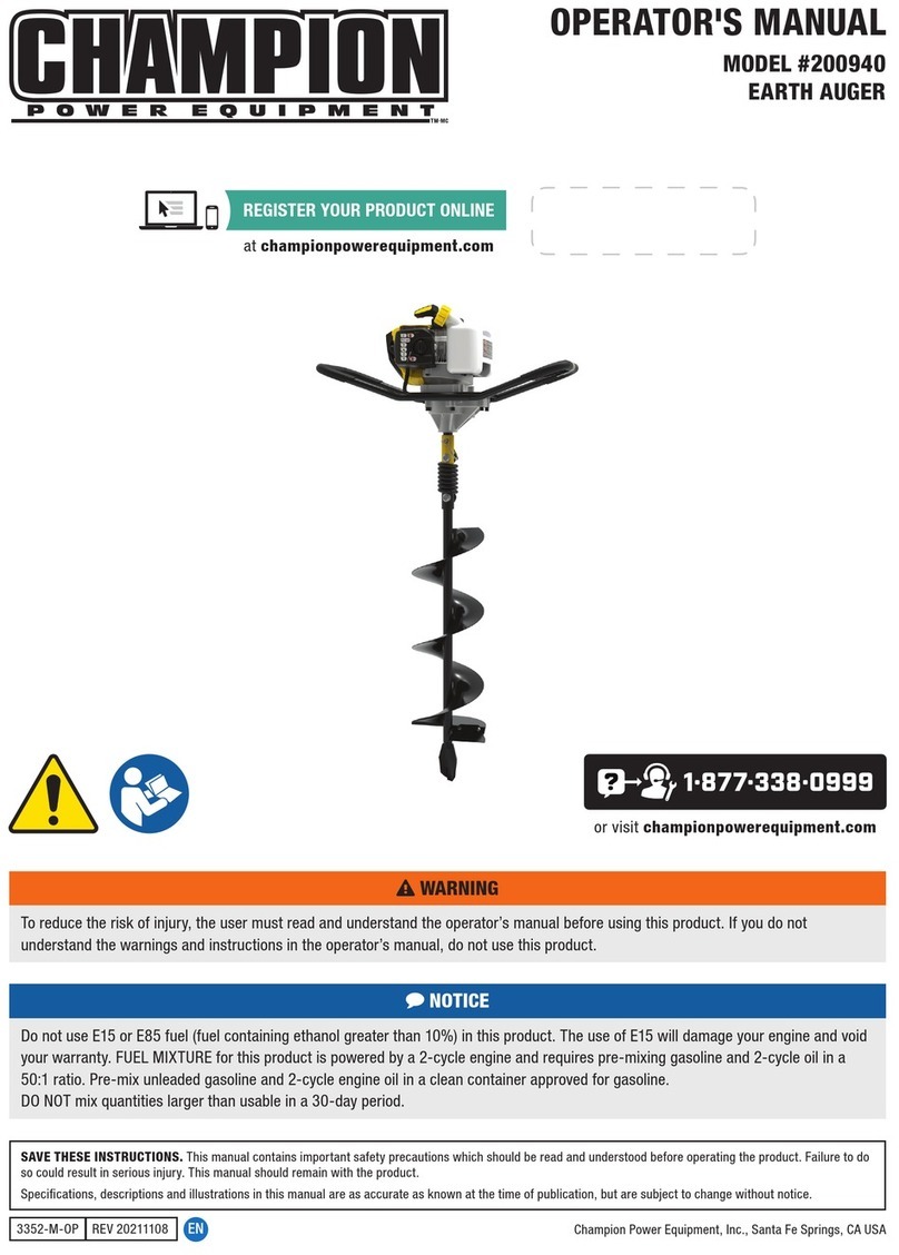 Champion Power Equipment 200940 Operator's manual