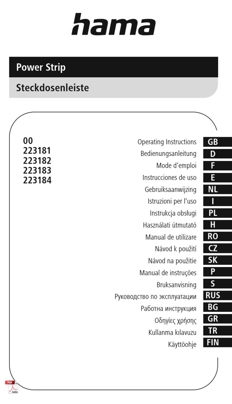 Hama 223181 operating instructions