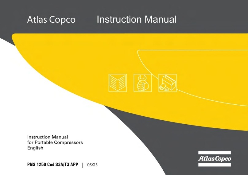Atlas Copco PNS 1250 Cud S3A/T3 APP instruction manual Atlas Copco PNS 1250 Cud S3A/T3 APP instruction manual