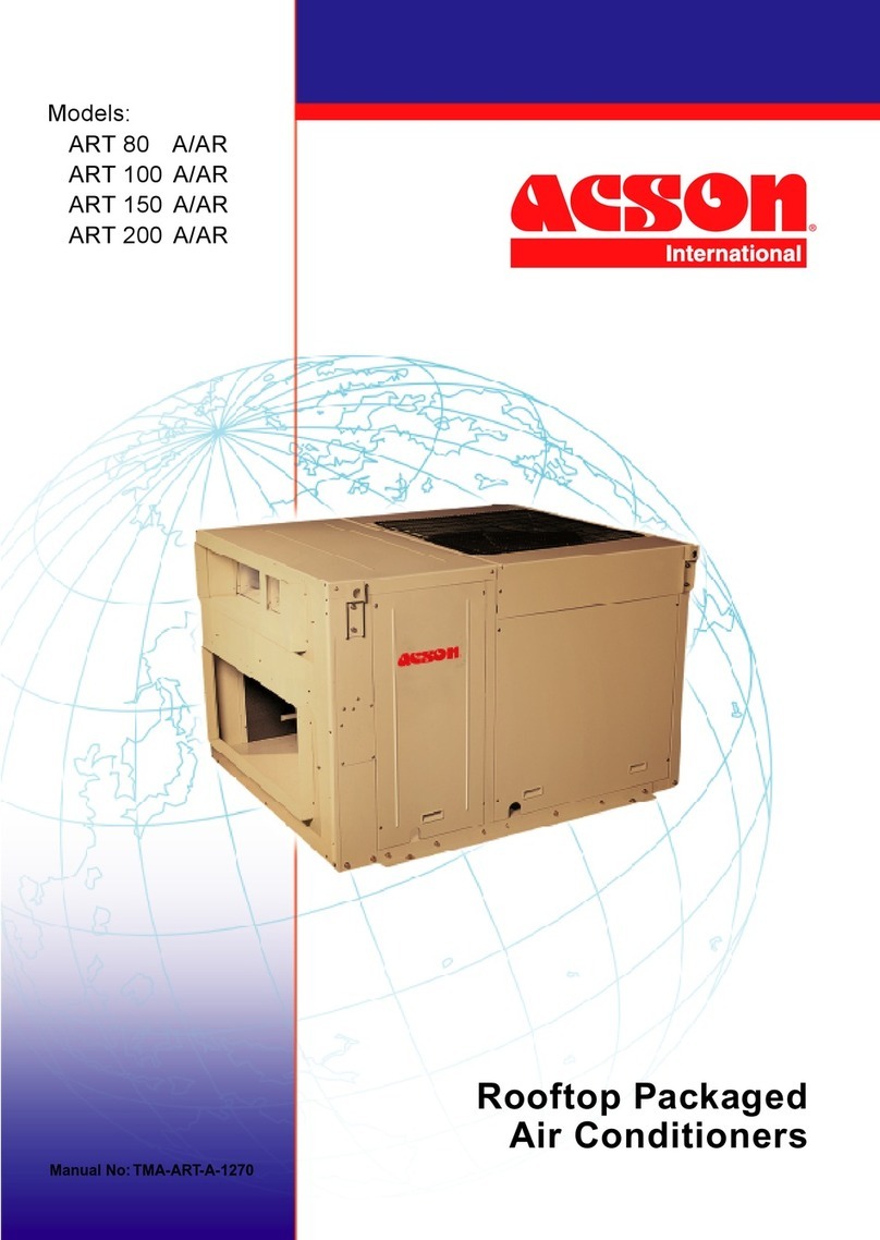 Acson international 80 A/AR User manual Acson international 80 A/AR User manual