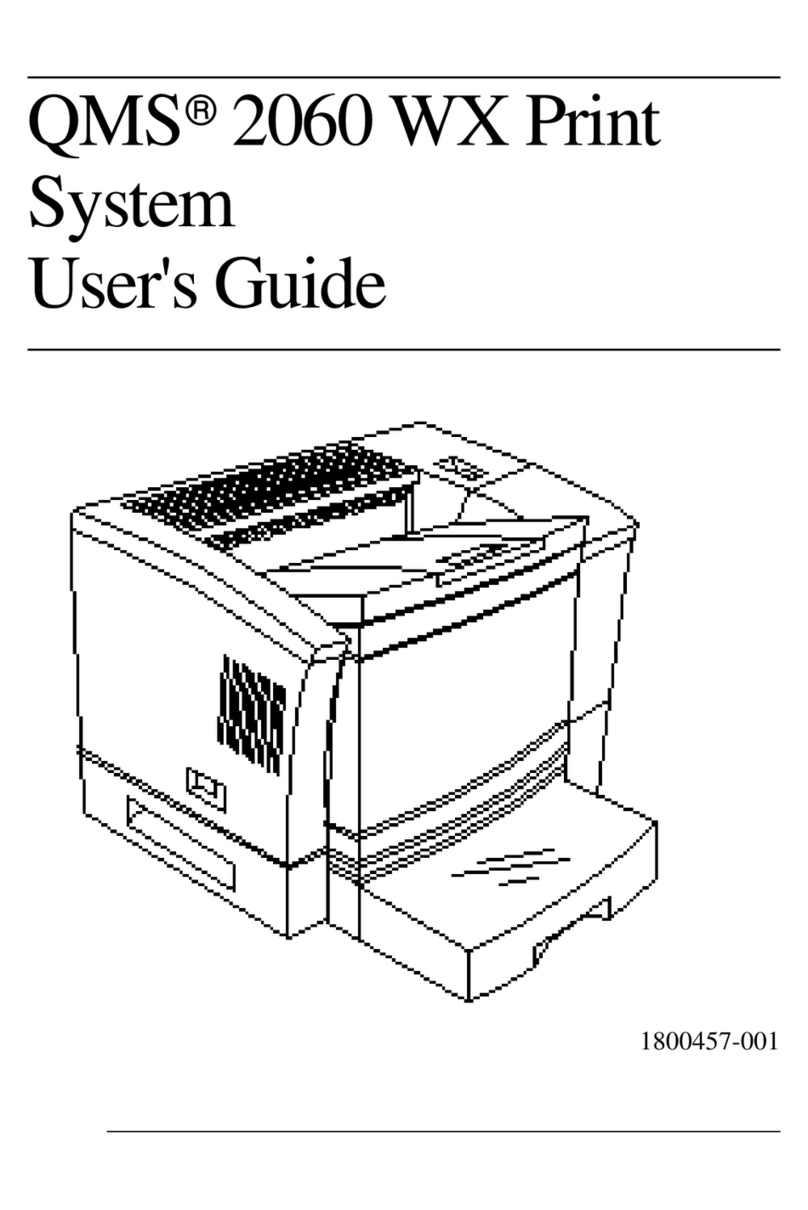 QMS 2060 WX User manual