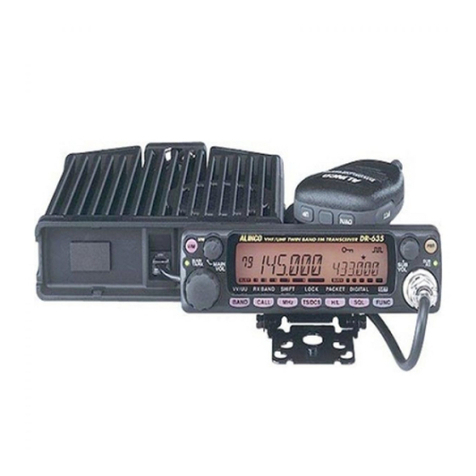 Alinco DR-635 User manual