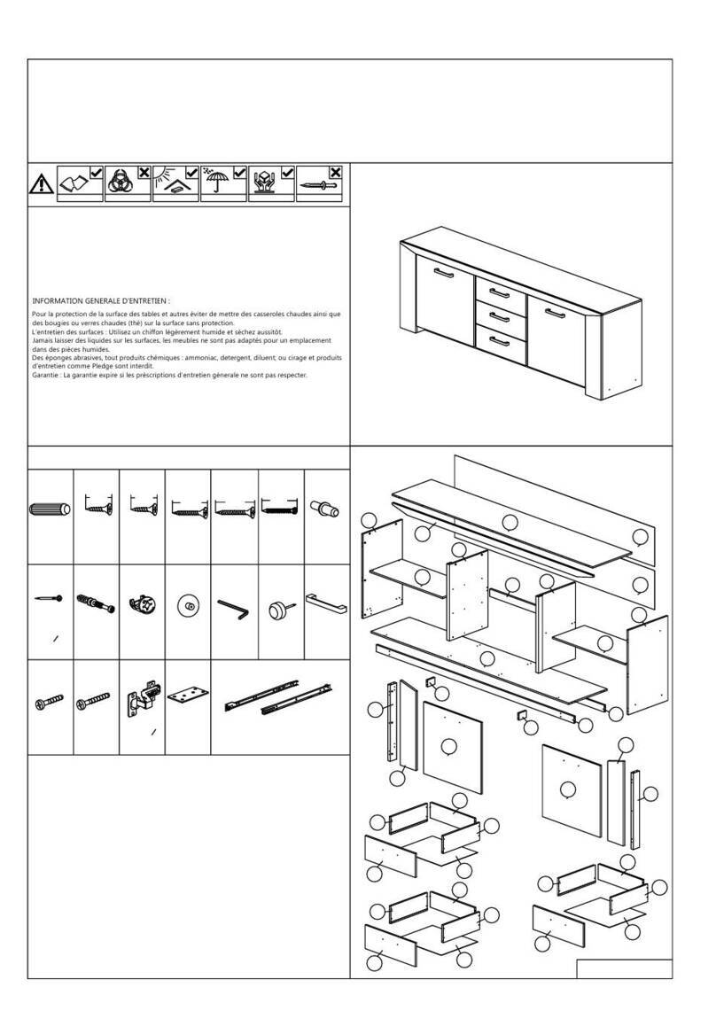 emob ELVIS DRESSOIR 220/SIDE BOARD SB 19024-S5V User manual emob ELVIS DRESSOIR 220/SIDE BOARD SB 19024-S5V User manual